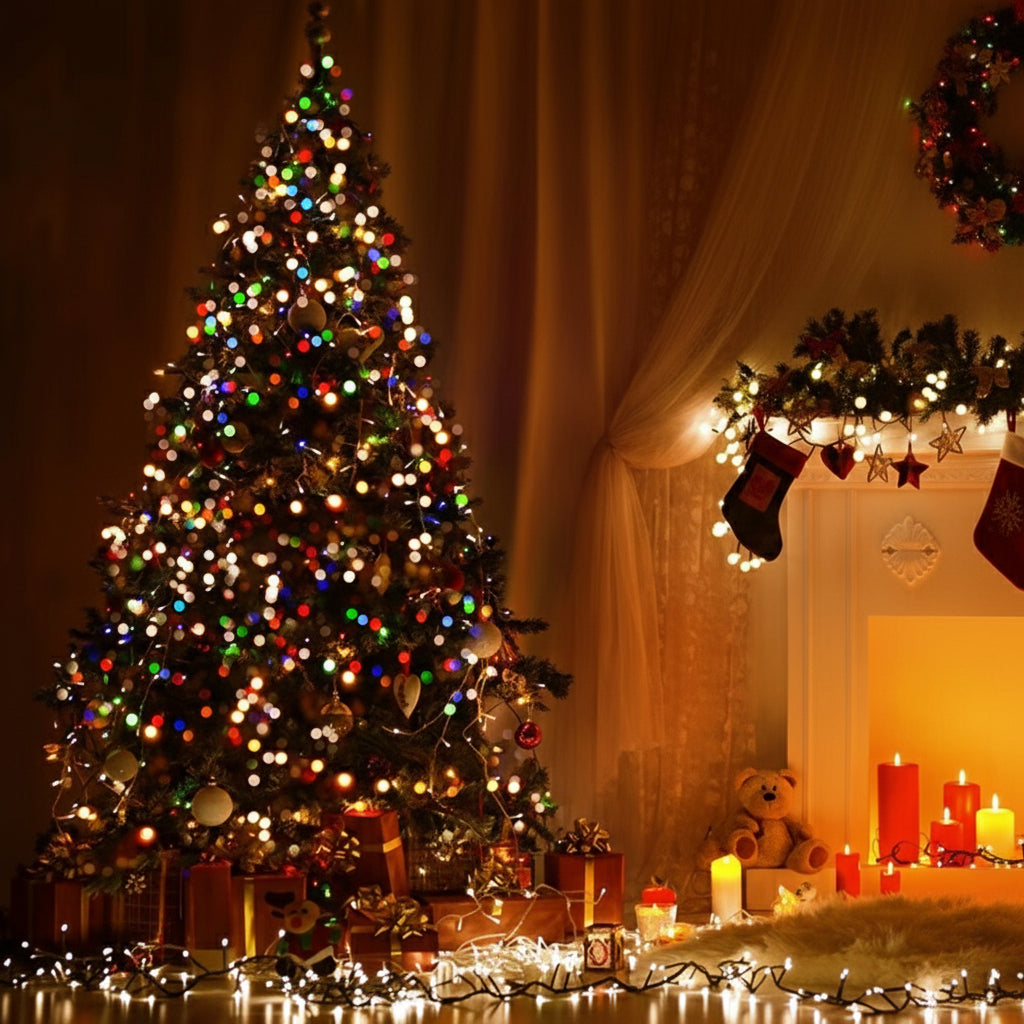 6M/3M/2M LED Christmas Decoration Lantern String Decoration Lights Party Wedding Decoration Xmas Tree House Decor Garland USB